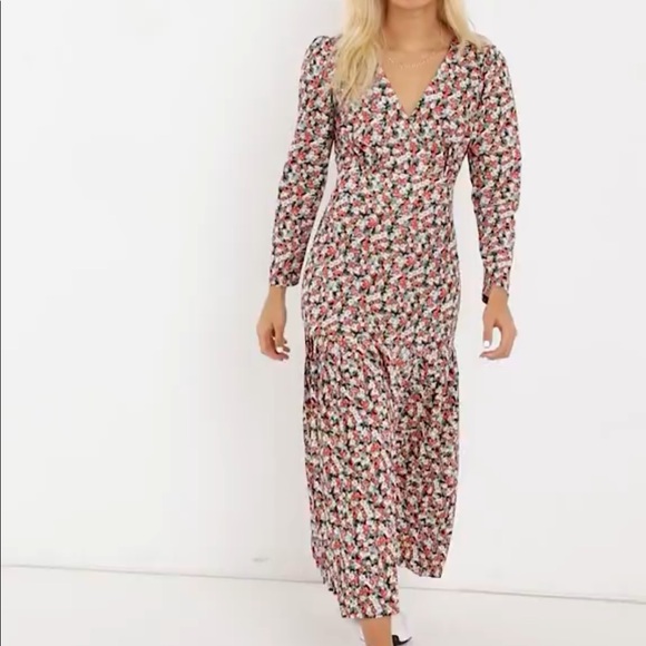 ✨HOST PICK✨ASOS Retro Petite midi dress - Picture 7 of 8